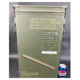 U.S. Military Metal Mortar Ammunition Box U.S. Military Metal Mortar Ammunition Box