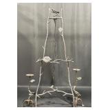 Metal Birds & Branches Easel Decor, Candle Holders Metal Birds & Branches Easel Decor, Candle Holders
