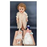 3 Vintage Dolls ï¿½ Effanbee, Christening +