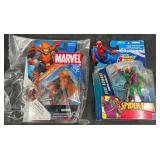 2 Sealed Marvel Spiderman Action Figure Toys