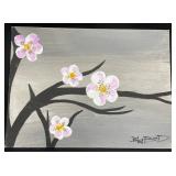 Original Cherry Blossom Painting by Blue Bond Original Cherry Blossom Painting by Blue Bond