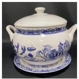 Royal Cuthbertson Soup Tureen w Lid & Plate Royal Cuthbertson Soup Tureen w Lid & Plate