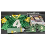 Green Bay Packers Lot� Jersey, New Tapestry Throw+ Green Bay Packers Lot� Jersey, New Tapestry Throw+