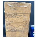 Unused Armed Forces Recipe Cards w Box Unused Armed Forces Recipe Cards w Box