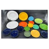 23 Fiestaware Dishes- Bowls & Plates 23 Fiestaware Dishes- Bowls & Plates