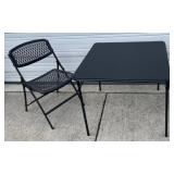 Sudden Comfort Folding Card Table & Chair