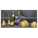 Brass Bells, Vases, Apple & Wall Planters Brass Bells, Vases, Apple & Wall Planters