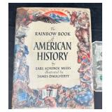 1st Ed 1955 Rainbow American History Book by Miers 1st Ed 1955 Rainbow American History Book by Miers