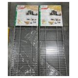 2 New ClosetMaid 4 ft Hanging Garage Shelves 2 New ClosetMaid 4 ft Hanging Garage Shelves
