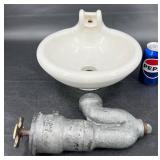 Vintage Crane Luxton Water Fountain & Drain Vintage Crane Luxton Water Fountain & Drain
