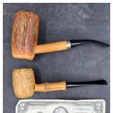 2 Corn Cob Tobacco Pipes � Missouri & Sunday 2 Corn Cob Tobacco Pipes � Missouri & Sunday