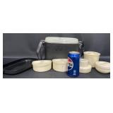 Vintage Japanese Bento Lunch Box Set, Post WWII Vintage Japanese Bento Lunch Box Set, Post WWII