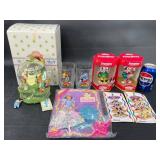 Disney Musical Snow Globe & Collectibles Lot Disney Musical Snow Globe & Collectibles Lot