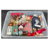 Misc. Christmas Lot w Ornaments & Decorations Misc. Christmas Lot w Ornaments & Decorations