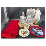 Christmas Decor w Angels, Boxes & More Christmas Decor w Angels, Boxes & More