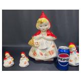 Hull Little Red Riding Hood Cookie Jar,�Shakers Hull Little Red Riding Hood Cookie Jar,�Shakers