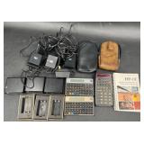 Vintage Hewlett-Packard HP Scientific Calculators
