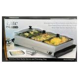 New Elite Platinum Buffet Server & Warming Tray