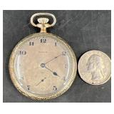 Vintage Elgin Pocket Watch w Monogrammed Back