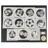 Collection of Assorted .999 Fine Silver Bars