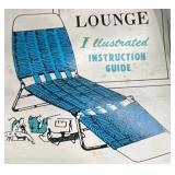 2 Leisure Indoor Outdoor Folding Lounge Chairs