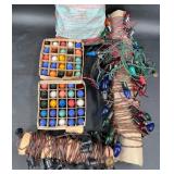 Vintage Christmas String Lights & Misc C9 Bulbs
