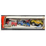 Matchbox Rescue Net 3-Vehicle Diecast Set