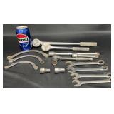 Assorted Snap-On Wrenches, Sockets & Ratchets