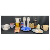 Religious Figurines, Plates & Mugs Assortment