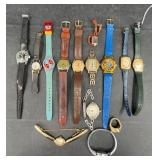 14 Vintage Watches  Swatch, Bulova, Waltham +