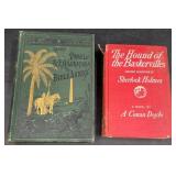 2 Antq Books  1902 Hound of the Baskervilles +
