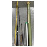 2 Fishing Rods Olympian & Ugly Stick w Plano Case