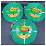 3 New 50 Ft Swan Triple-Tube Sprinkler Soaker Hose
