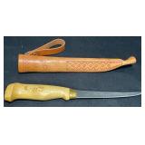 RapalaJ MarttiiniFinland Filet Knife w Sheath