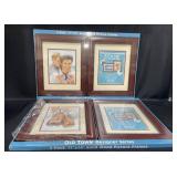 Pair New 2-Pack 11x14 Solid Wood Picture Frames