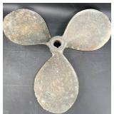 Vintage Brass 3-Blade Boat Propeller