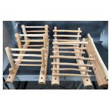 Handmade Western Log Shelf & Towel Rack