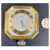 Vintage Elgin 8-Day Clock w Octagonal Frame