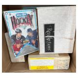 Giant Hockey Card Collection  w Sealed Box & More