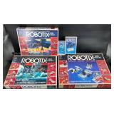 3 Robotix Building Sets & 2 Accessories Sets