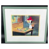 Hand-Painted Quick Draw McGraw Animation Cel w COA