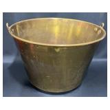 American Brass Bucket w Handles