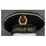 Vintage Soviet Navy Sailor Northern FleetCap