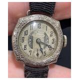 Vintage J. Savillon Watch w Fabric Band