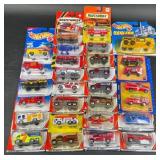 27 Hot Wheels & Matchbox Emergency Vehicles