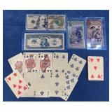 Novelty Gold Foil Currency, Goldbacks & Cards