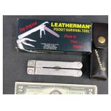 New Leatherman Pocket Survival Multi-Tool w Pouch