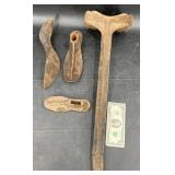 Antique Cast Iron Shoe Anvil Cobbler Tools