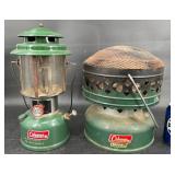Vintage Coleman ï¿½ #220H Lantern & 5000 BTU Heater