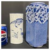 2 Vntg Japanese Vases ï¿½ Yamaji &ï¿½Takehashi